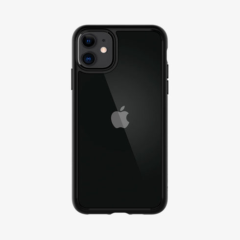 075CS27135 - iPhone 11 Pro Max Case Ultra Hybrid in crystal clear showing the back